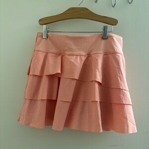 JoyLab Peach Ruffled Athletic Skirt